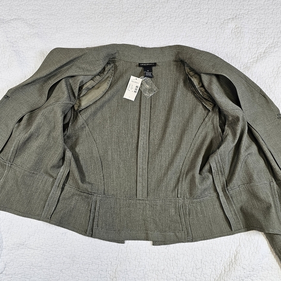 NWT Lane Bryant Green Blazer - Picture 8 of 9